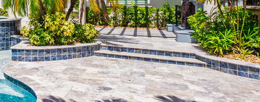 Hardscapes Pool Steps | Edgewater Pool Service Naples